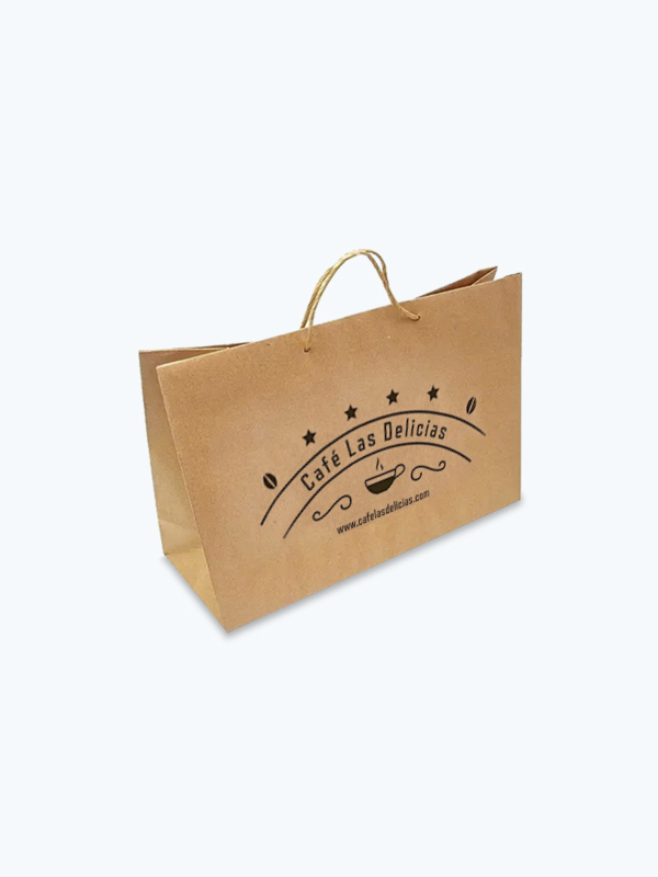 Bolsa de Papel Kraft de 17 x 12 x 7 cm (100 pz)