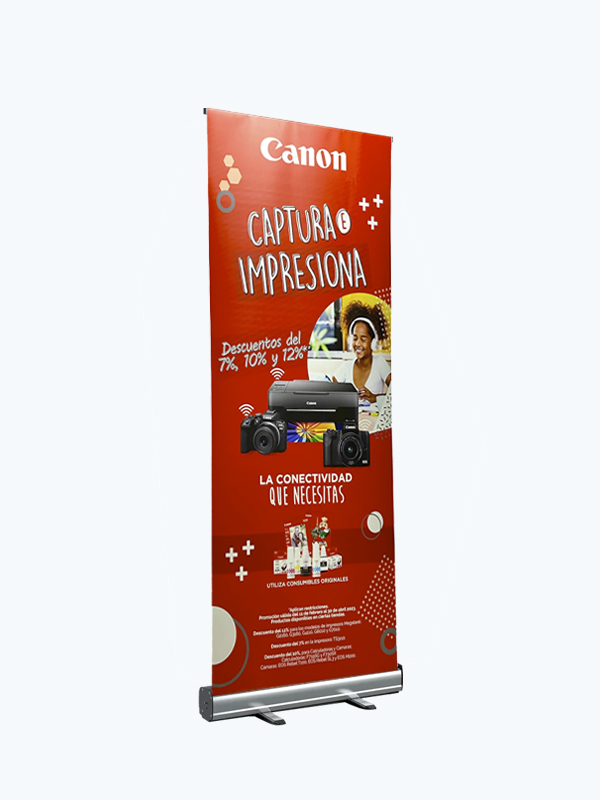 Roll Up de 0.80 x 2.00 m (Lona Front)