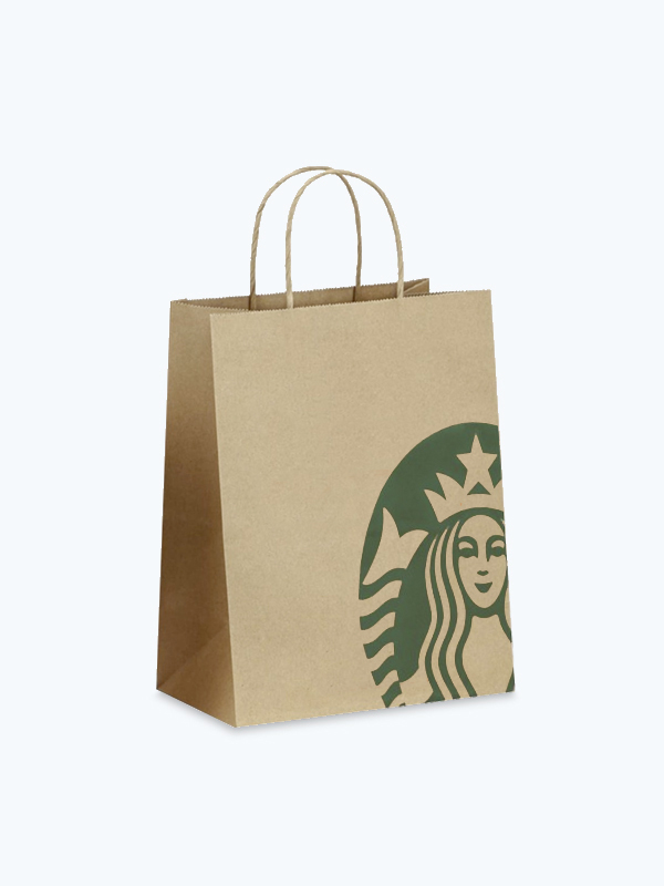Bolsa de Papel Kraft de 16 x 20 x 9 cm (100 pz)
