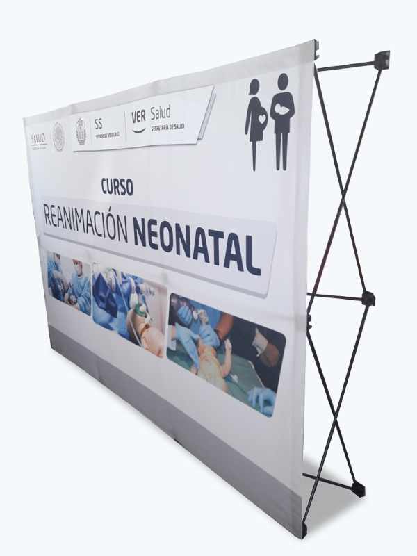 Muro Recto Plegable de 3.40 x 2.30 m