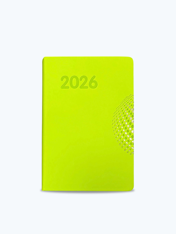 Agenda Económica P/D A5 Verde Limón