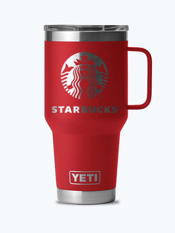 Termo Yeti Rambler con Asa de 30 oz grabado laser personalizado