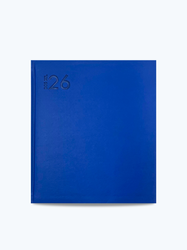 Agenda Ejecutiva Semanal 2026 Azul Rey