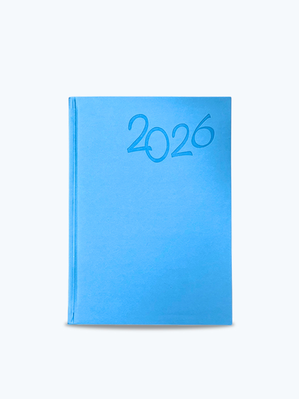 Agenda Italiana Semanal Azul Cielo