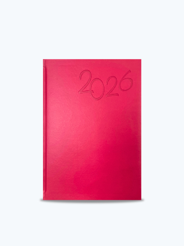Agenda Italiana Semanal2026 Roja