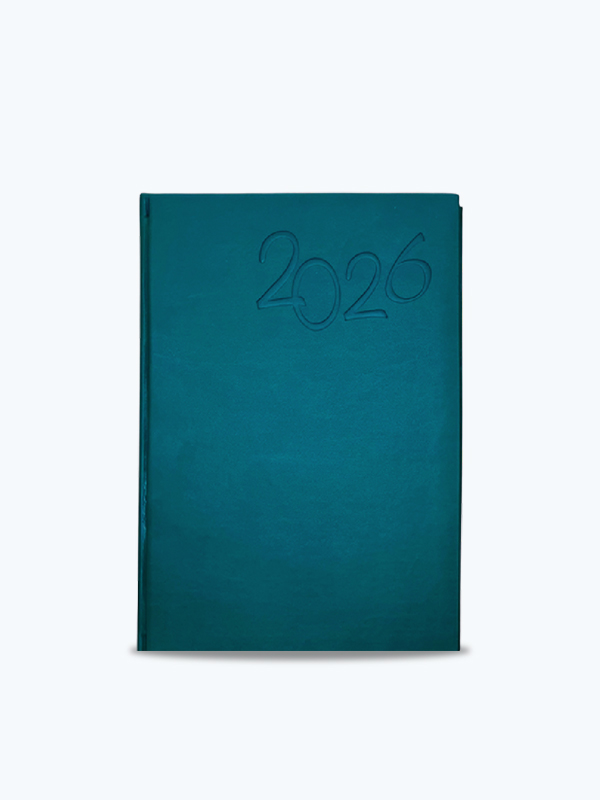 Agenda Italiana Semanal Verde Hoja