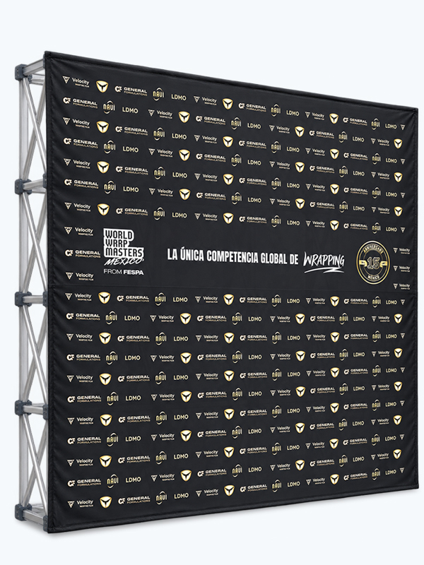 Muro Recto Plegable 3m x 3m